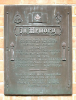 The memorial to the three Canadian soldiers killed in the bombing raid of 6 July 1940.